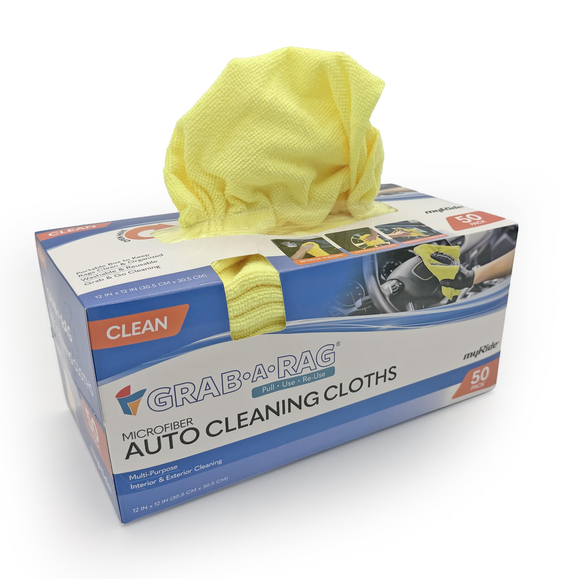 Amazon.com: Grab•a•Rag Microfiber Cleaning Cloth, Soft Highly